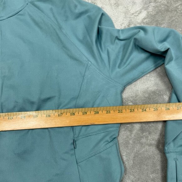 Jockey Womens Turquoise Full-Zip Jacket XXL Activewear Lightweight NWT 6537 - Picture 7 of 9